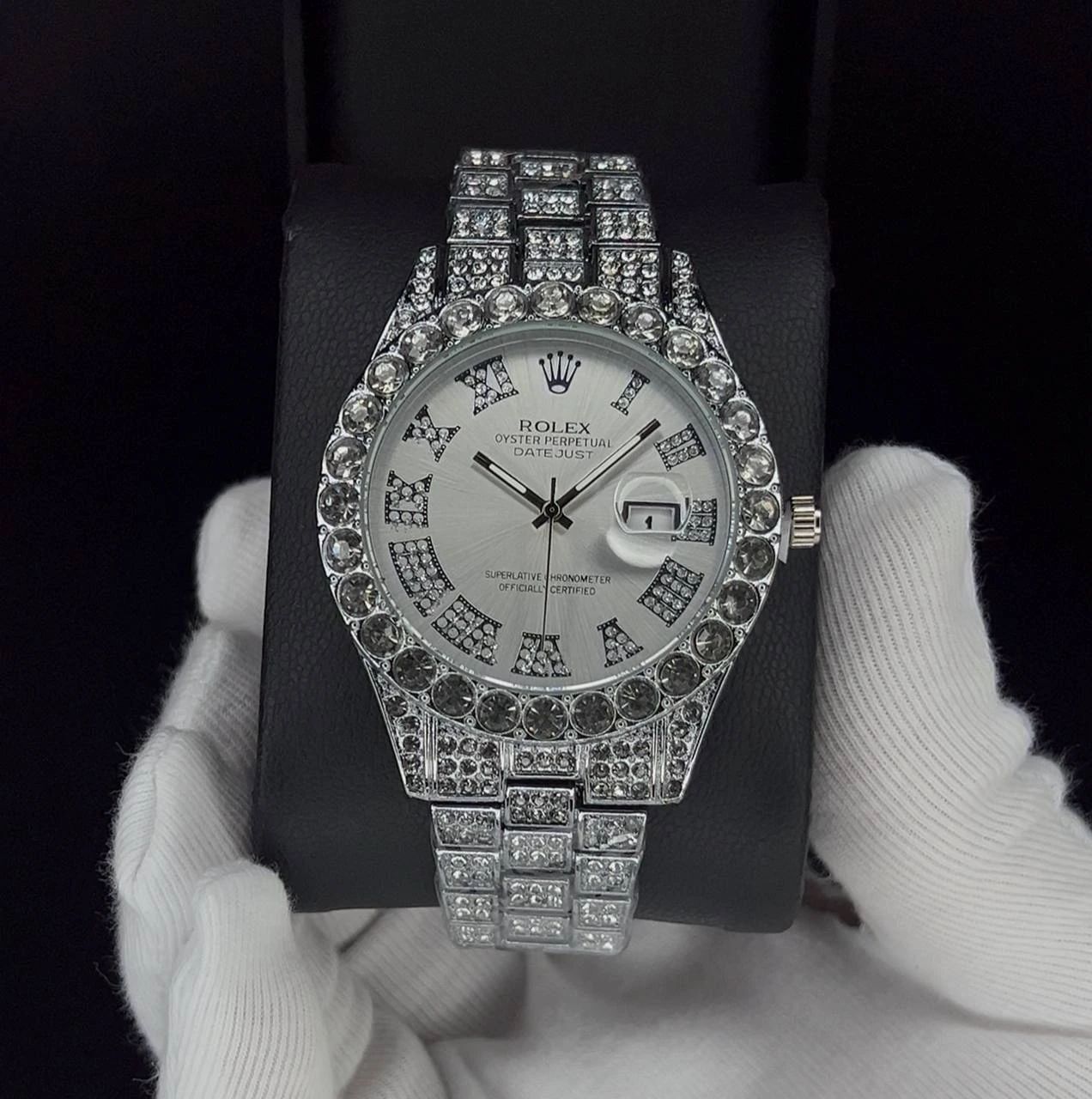  ساعت فول نگین رولکس 