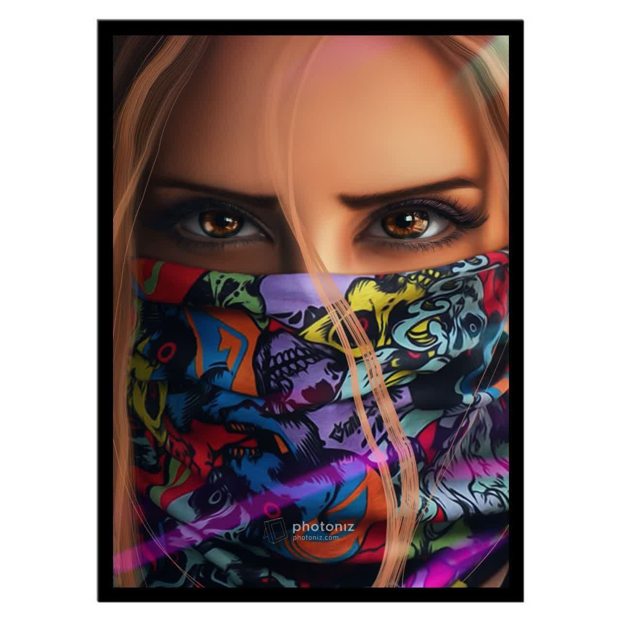  تابلو عکس چهره کد 2782 