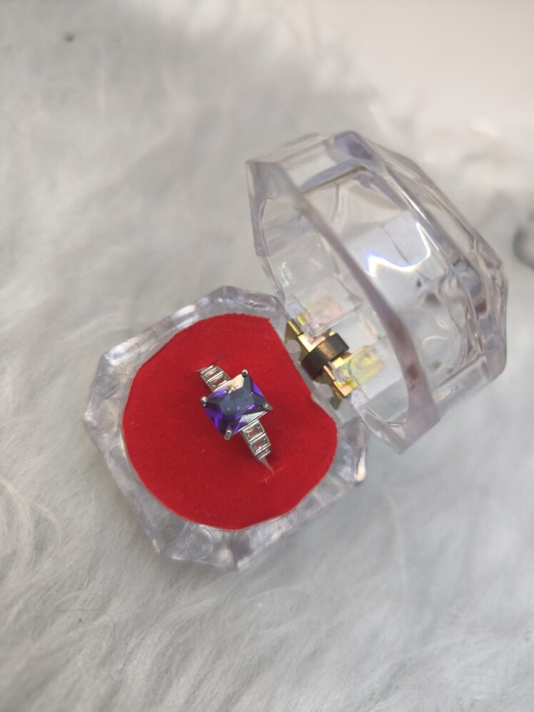 انگشتر جواهری زنانه (فری سایز)