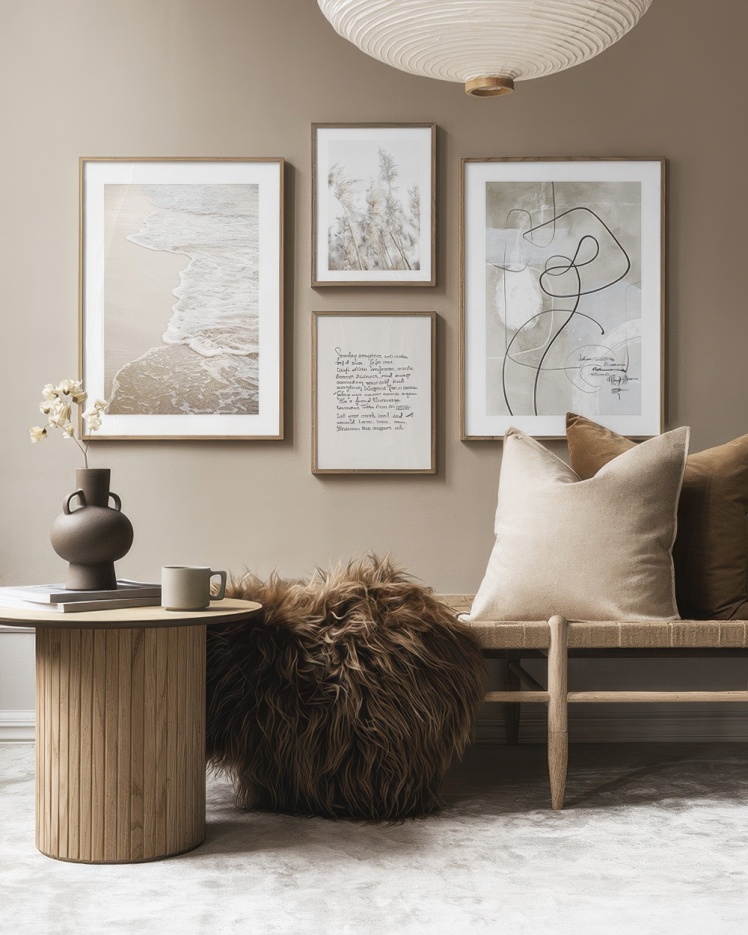 تابلو دیوار گالری کد 1034