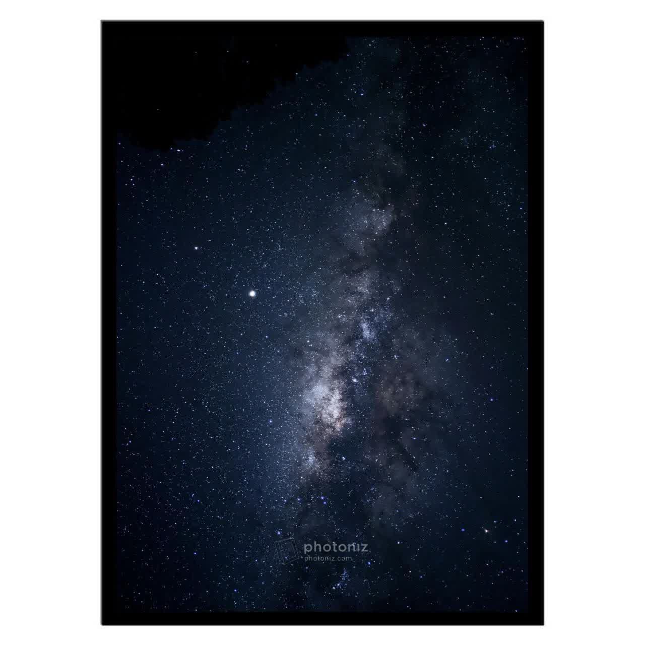  تابلو عکس ستاره و ماه کد 2608 