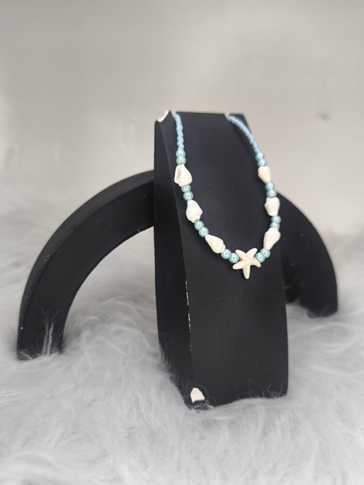 گردنبند صدف و ستاره