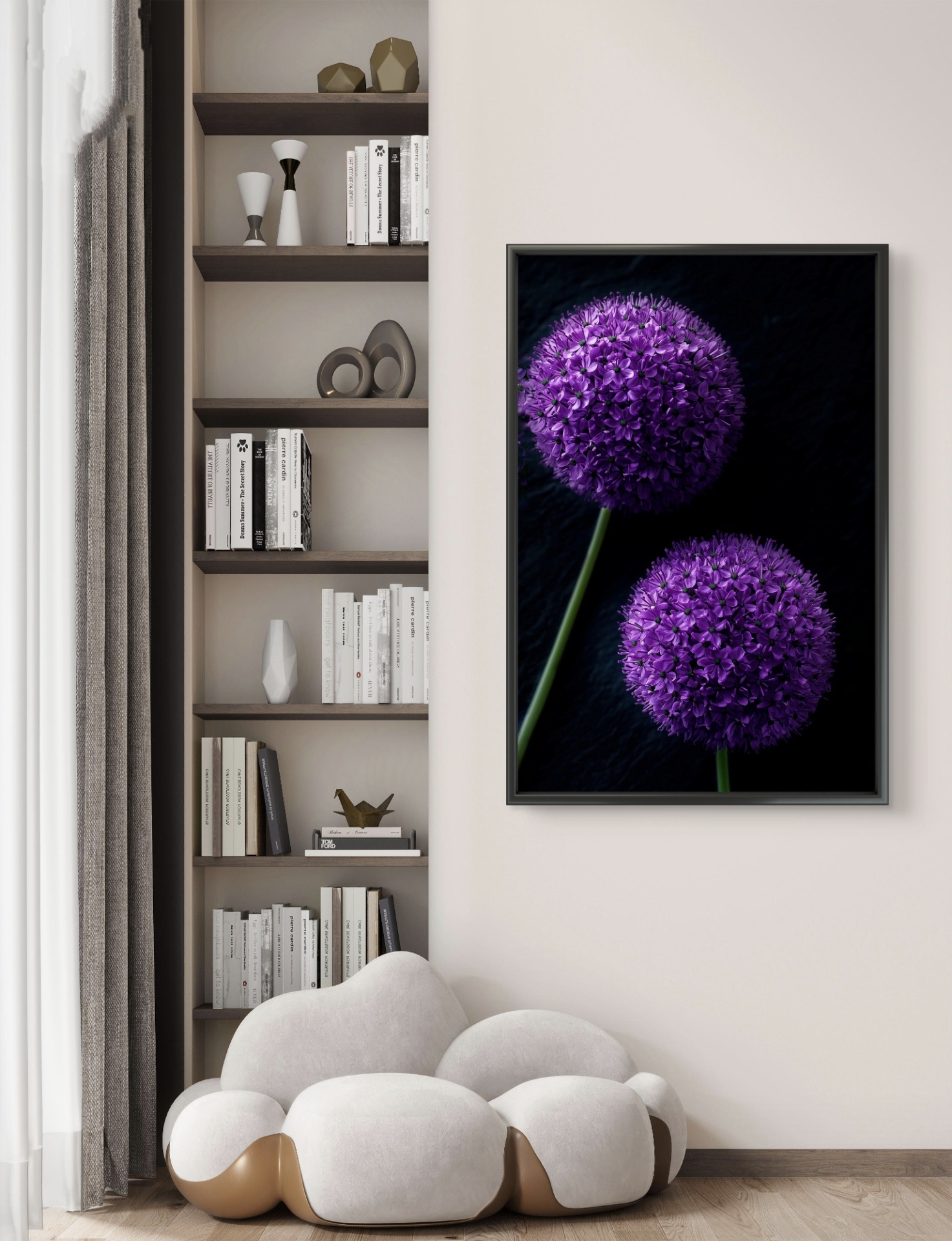  تابلو عکس گل و گیاه کد 2816 