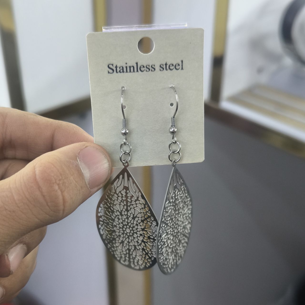  گوشواره استیل 