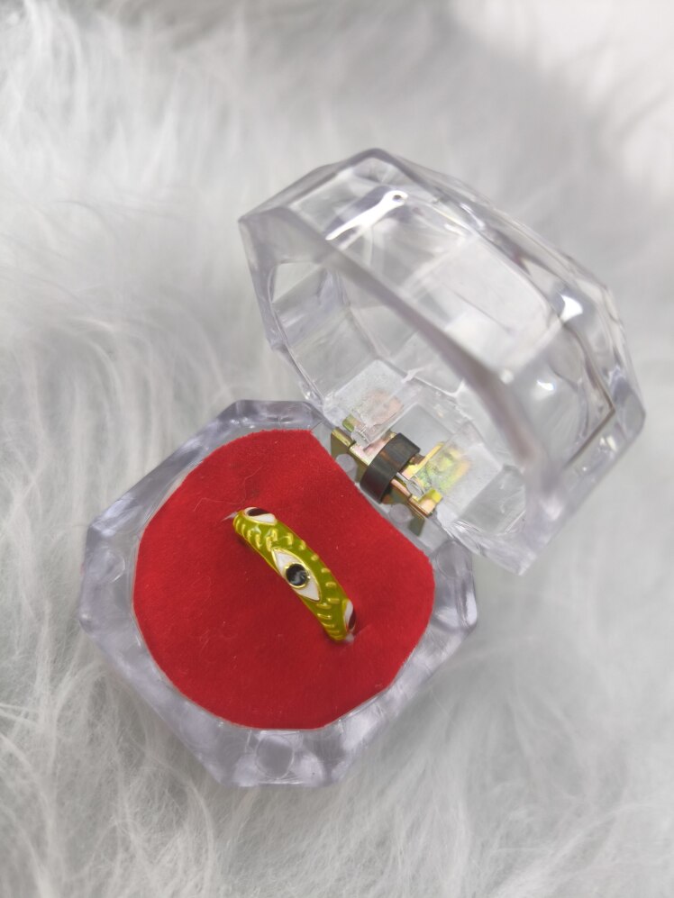 انگشتر میناکاری (فری سایز)