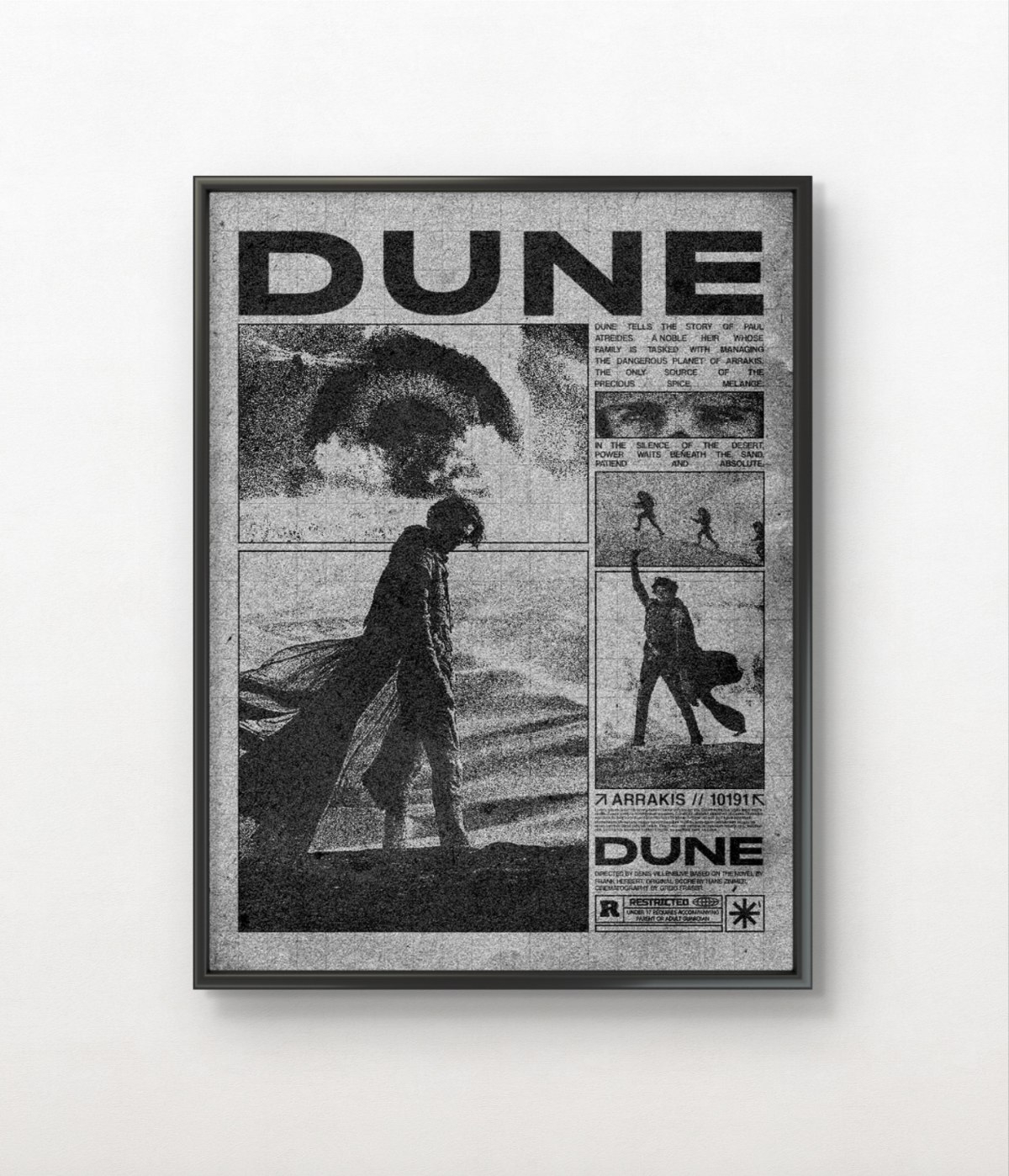 تابلو عکس فیلم و سریال ( تلماسه - Dune ) کد 3210