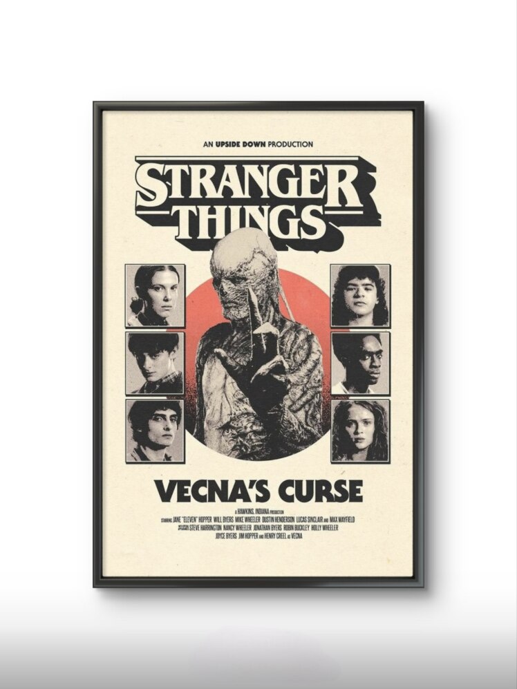 تابلو عکس فیلم و سریال ( استرنجر تینگز - Stranger Things ) کد 3273