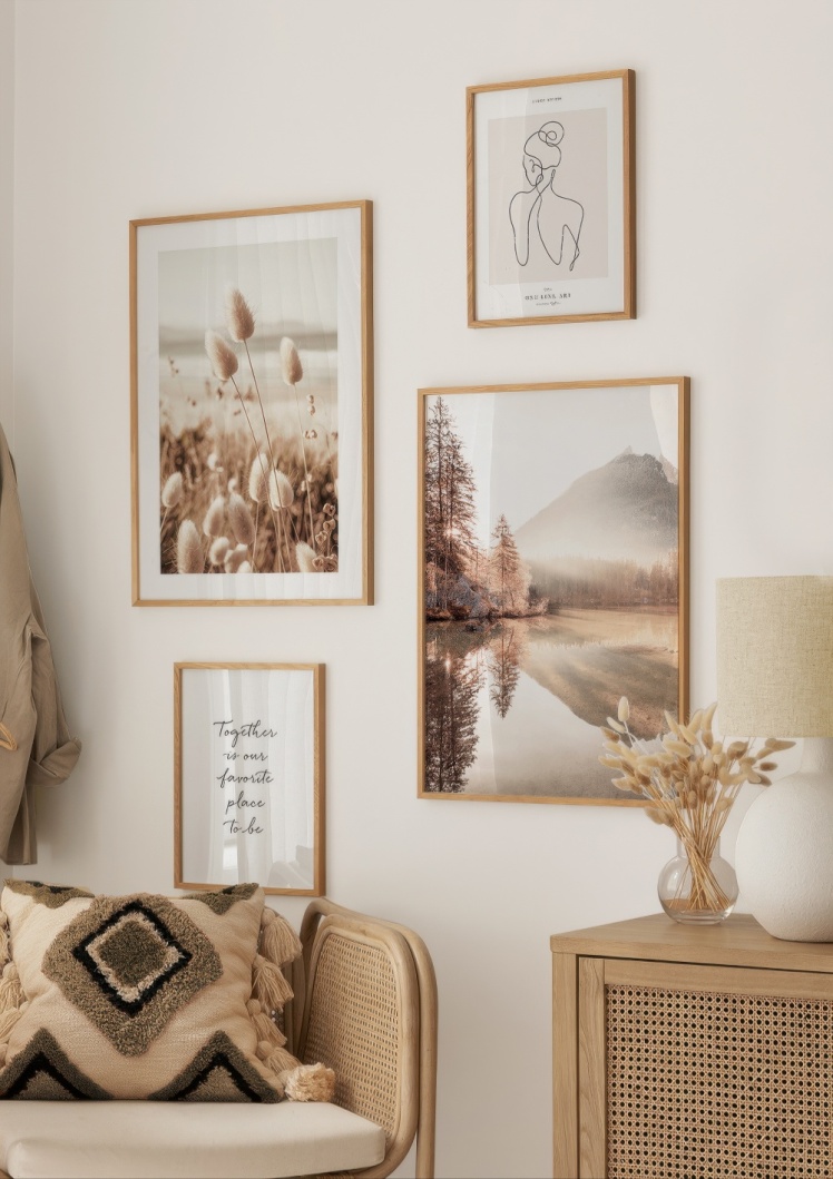 تابلو دیوار گالری کد 1223