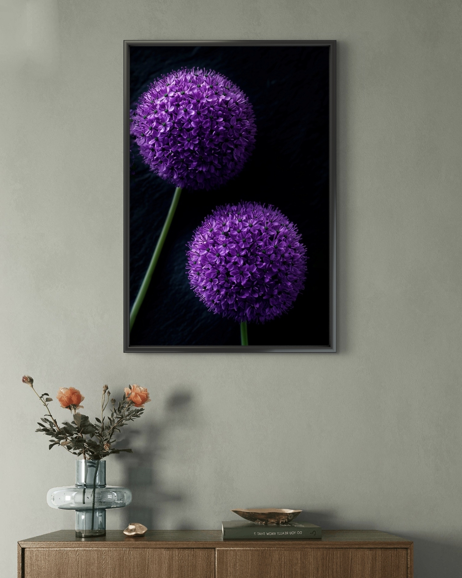  تابلو عکس گل و گیاه کد 2816 