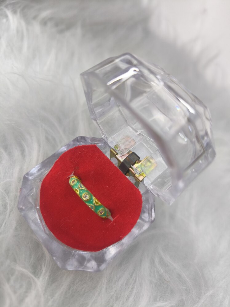 انگشتر میناکاری (فری سایز)