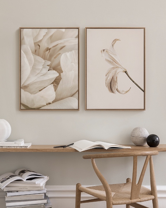 تابلو دکوراتیو دو تکه ( تریپتیک Triptych ) کد 1259
