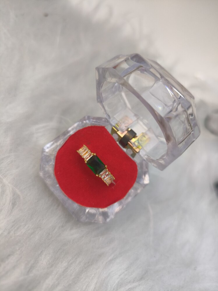 انگشتر جواهری زنانه (فری سایز)