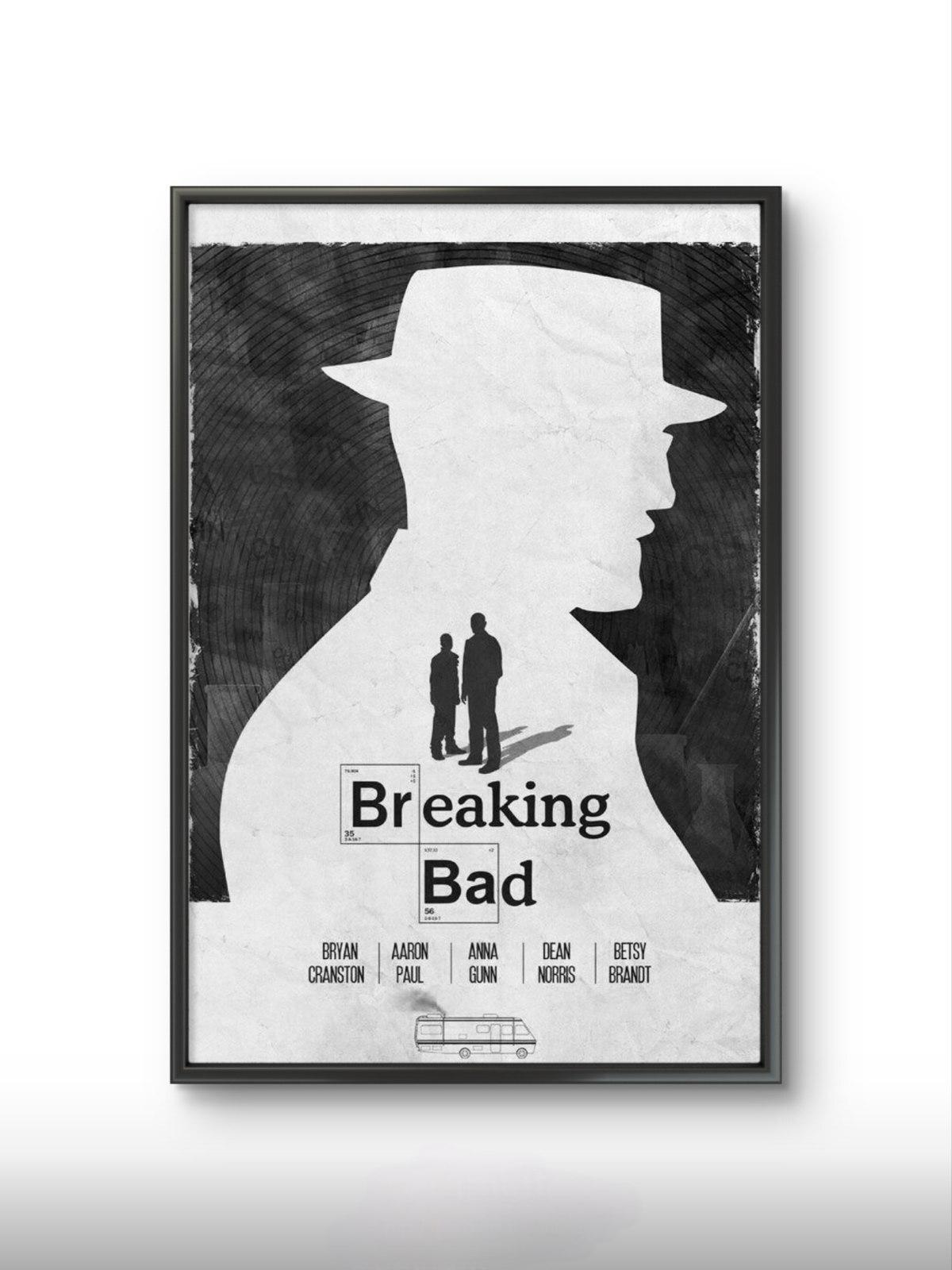  تابلو عکس فیلم و سریال ( برکینگ بد - Breaking Bad ) کد 3285 