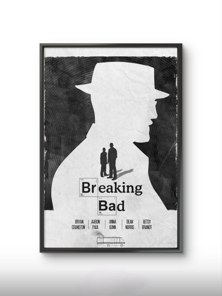 تابلو عکس فیلم و سریال ( برکینگ بد - Breaking Bad ) کد 3285