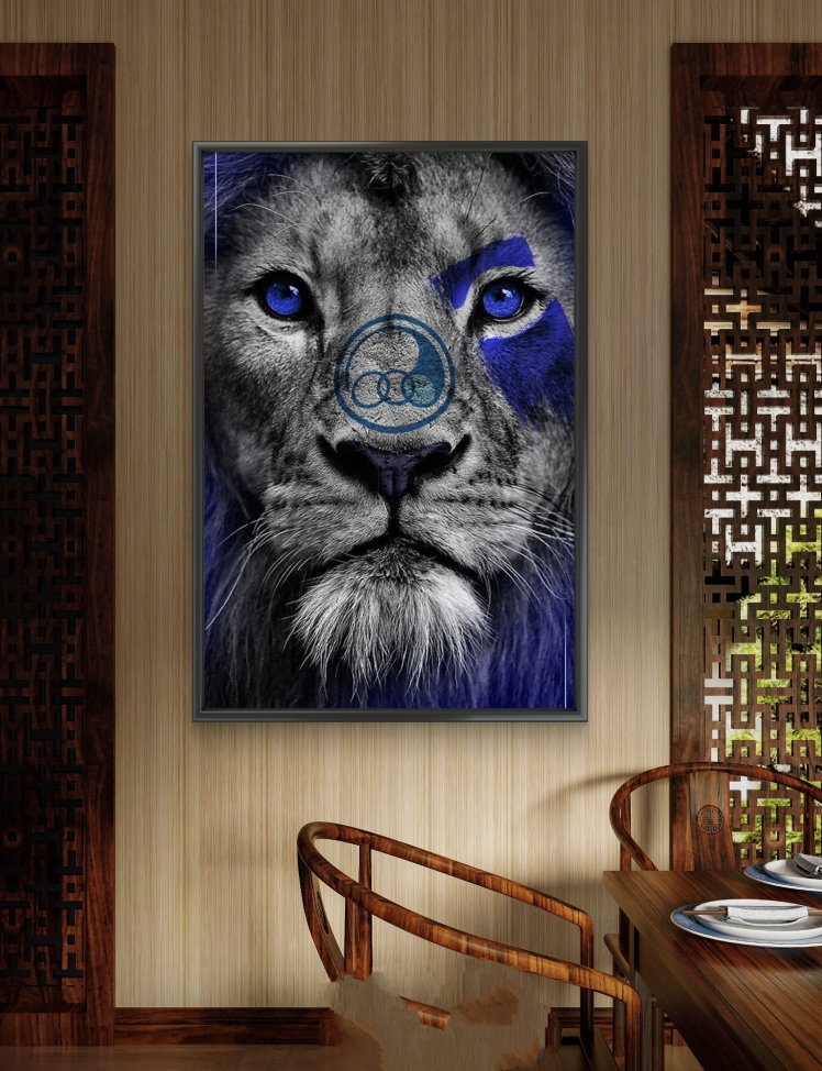 تابلو عکس فوتبالی استقلال کد 2895