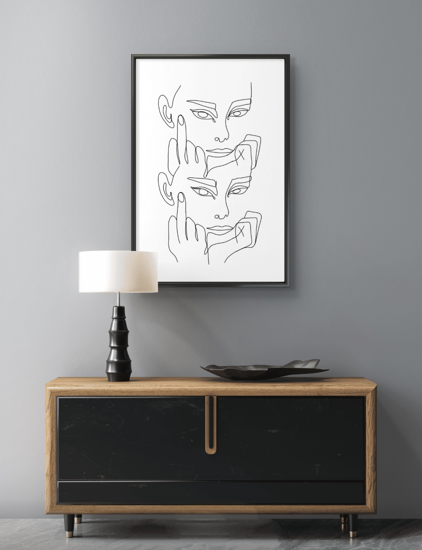  تابلو عکس مینیمال کد 2956 