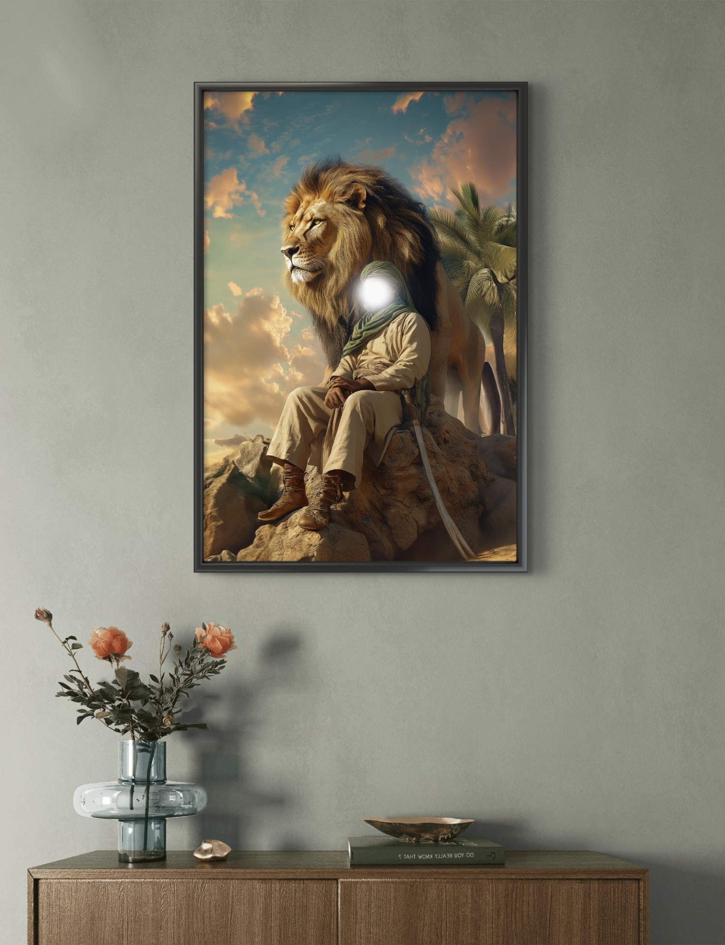 تابلو عکس مذهبی کد 2880