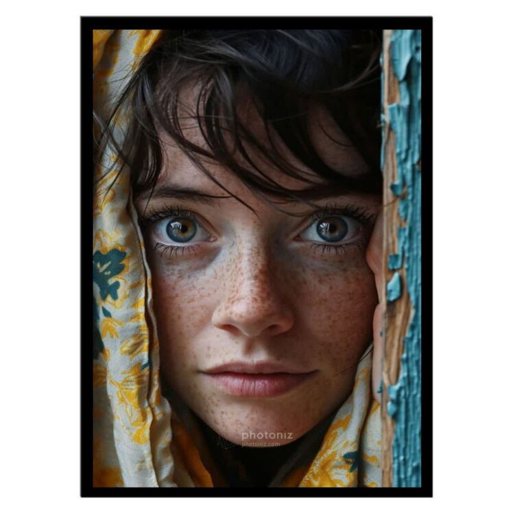 تابلو عکس چهره کد 2537