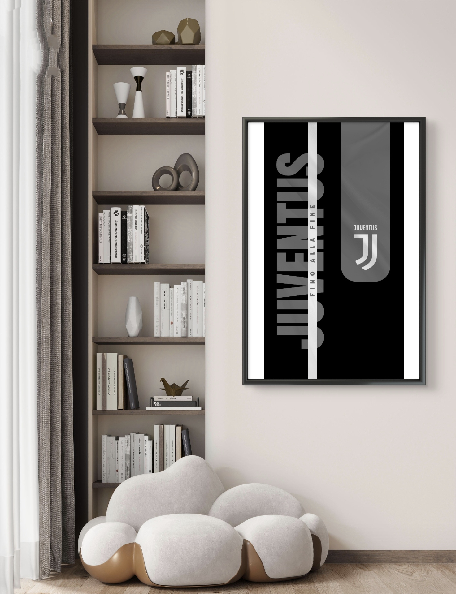  تابلو عکس فوتبالی یوونتوس کد 2813 