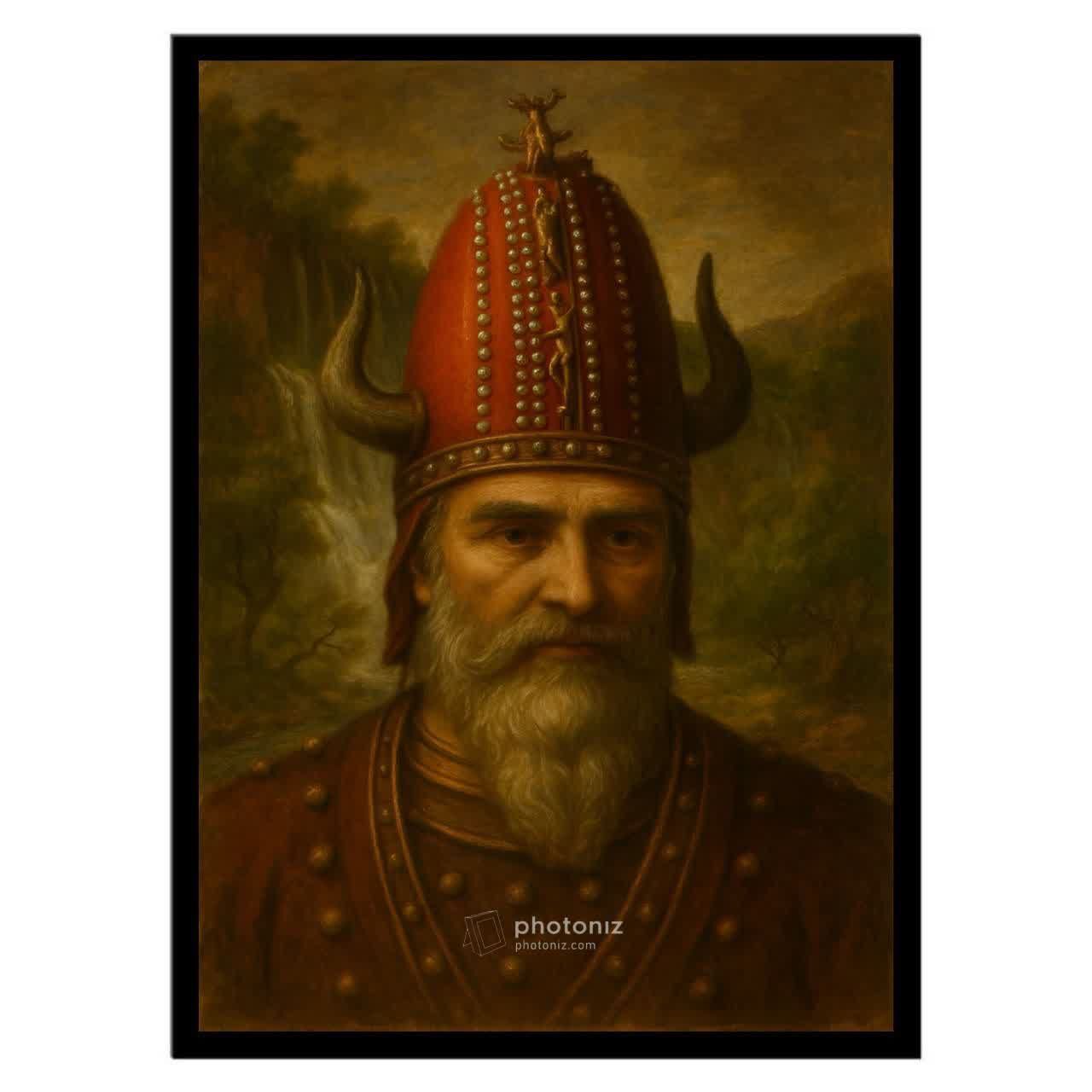 تابلو عکس نادرشاه افشار کد 2740