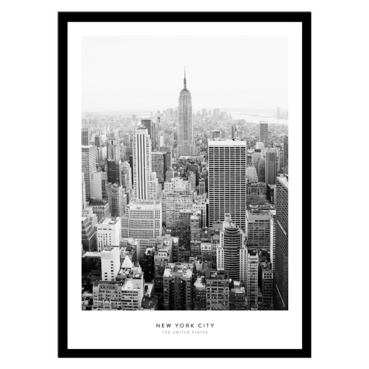 تابلو عکس سیاه و سفید کد 3015