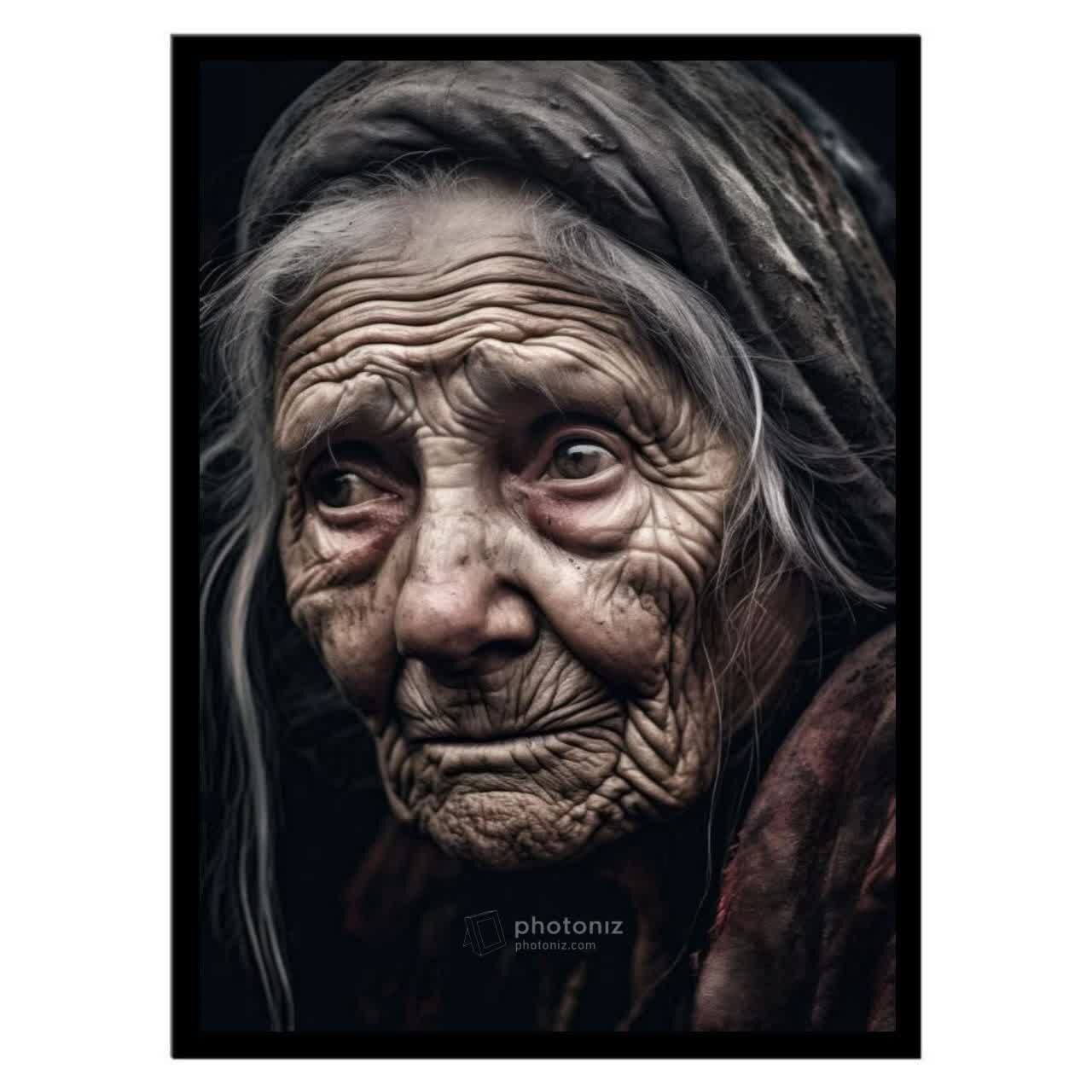  تابلو عکس چهره کد 2539 