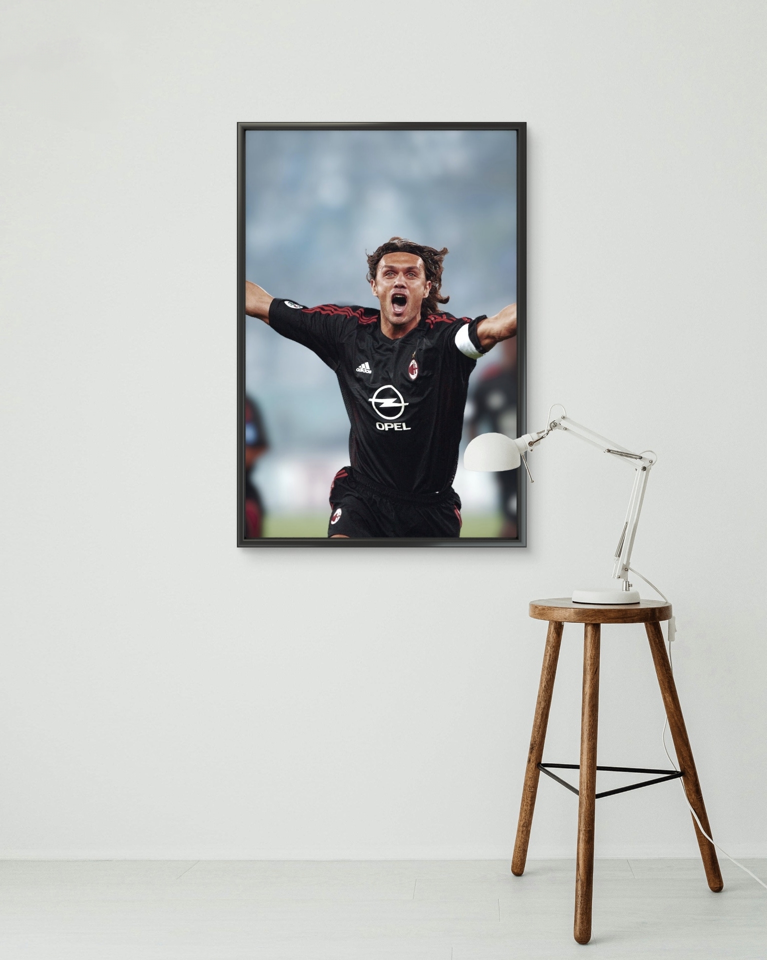 تابلو عکس فوتبالی مالدینی کد 2803