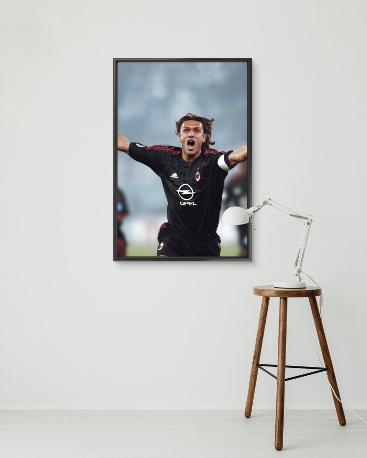 تابلو عکس فوتبالی مالدینی کد 2803