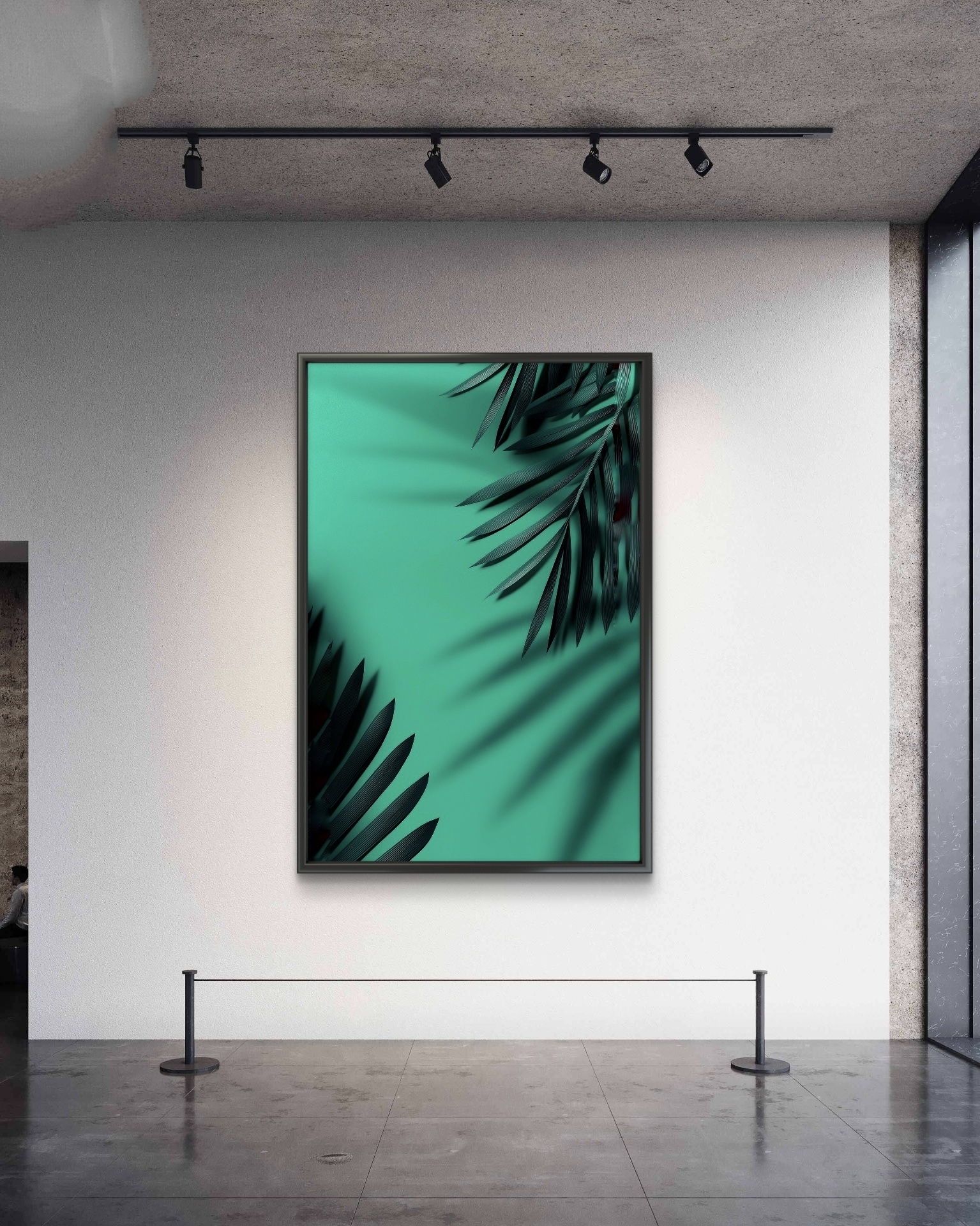  تابلو عکس گل و گیاه کد 2820 